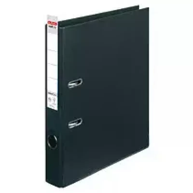 Archivador de anillas Herlitz 10834729 A4 negro