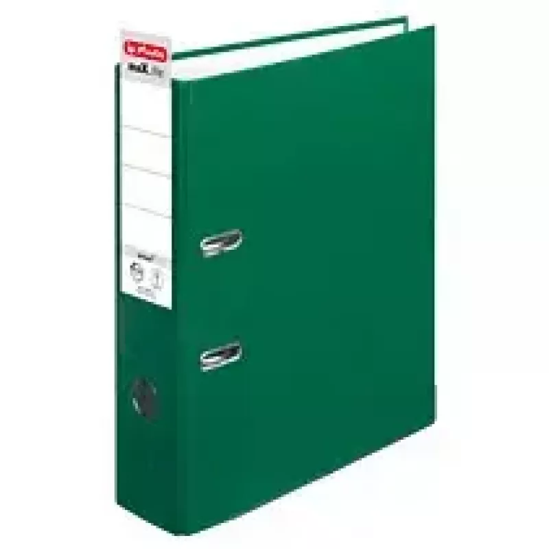 Archivador de anillas Herlitz 05480504 A4 verde