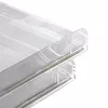 Bandeja de correspondencia Rexel Nimbus transparente, acrílico, transparente, cartas, 270 x 320 x 60 mm, 270 mm, 320 mm