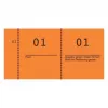 Ticket Avery 869-10-1 100 uds. naranja