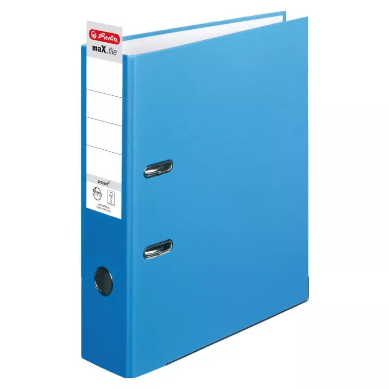 Archivador de anillas Herlitz 10094837 azul