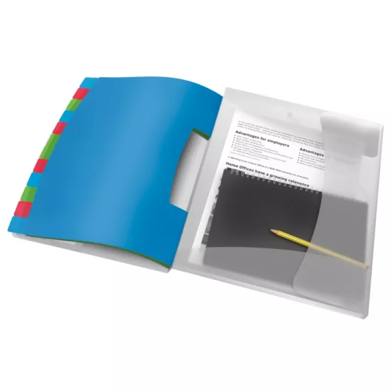 Esselte 624030 libro separador, 266 mm, 20 mm, 370 g, azul, multicolor