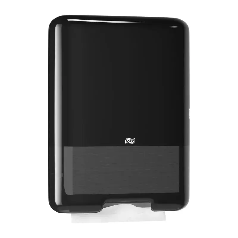 Dispensador de toallas de papel Tork 553008 Negro