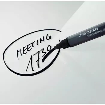 Rotulador de tiza Sigel GL180 Negro