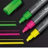Sigel GL182 juego de rotuladores de tiza, verde/rosa/amarillo/negro