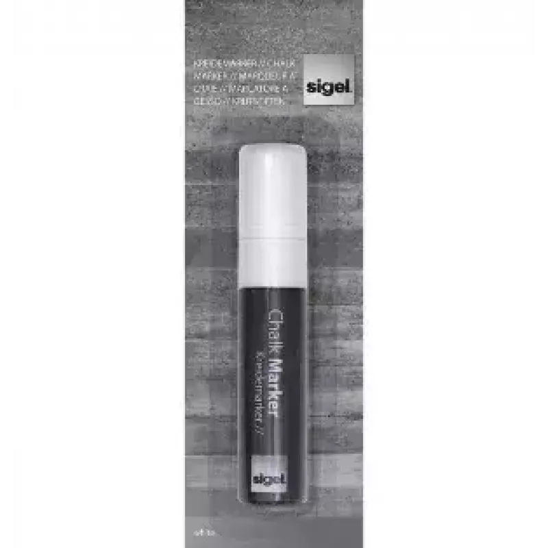Rotulador de tiza Sigel GL171 blanco