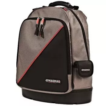 Mochila C.K Tools MA2635 negra gris roja