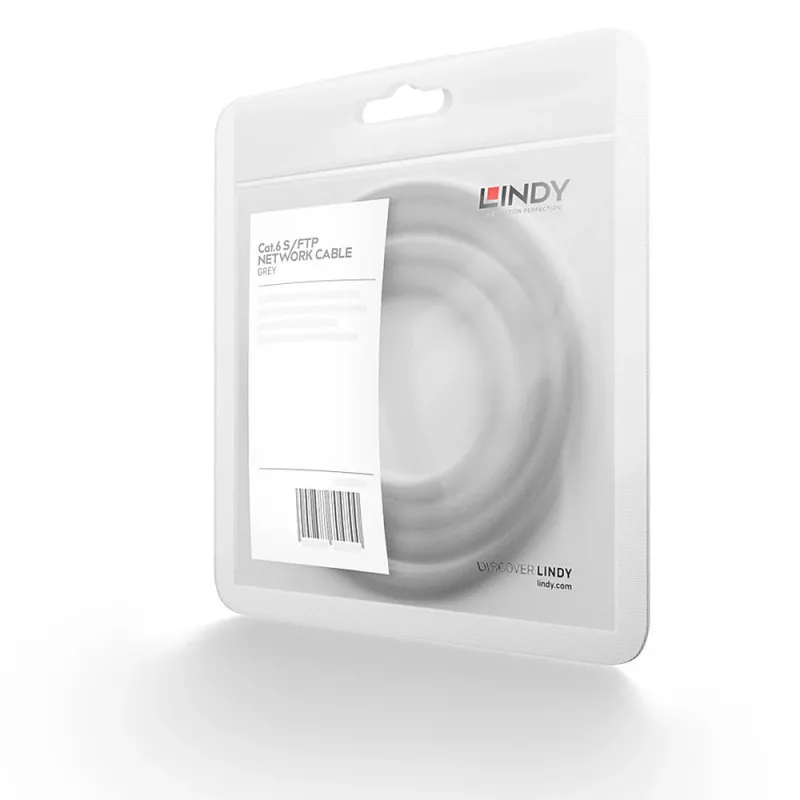 Cable Lindy 1m CROMO Cat.6 S/FTP, 1 m, Cat6, S/FTP (S-STP), RJ-45, RJ-45, antracita