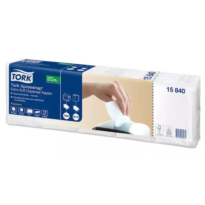 Servilletas de papel Tork 15840 blancas 500 unidades