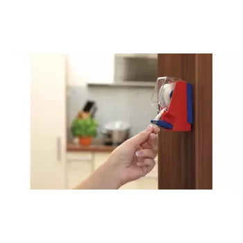 Cinta TESA 57320 33 m roja transparente