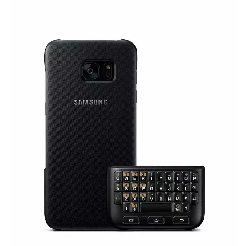 Samsung funda con teclado QWERTZ para Galaxy S6 edge+, negro (EJ-CG928MBEGDE)
