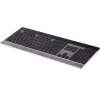Teclado Rapoo E9270P RF inalámbrico QWERTZ alemán negro plateado