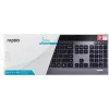 Teclado Rapoo E9270P RF inalámbrico QWERTZ alemán negro plateado