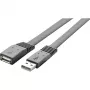 Cable USB Renkforce RF-4096101 3m USB 2.0 negro
