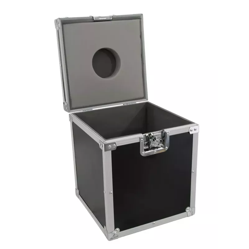 Flightcase Roadinger 31000429 contrachapado negro plateado 4,7 kg