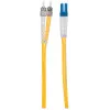 Latiguillo de fibra óptica Intellinet, OS2, LC/ST, 5 m, amarillo, dúplex, monomodo, 9/125 µm, LSZH, fibra óptica, garantía de por vida