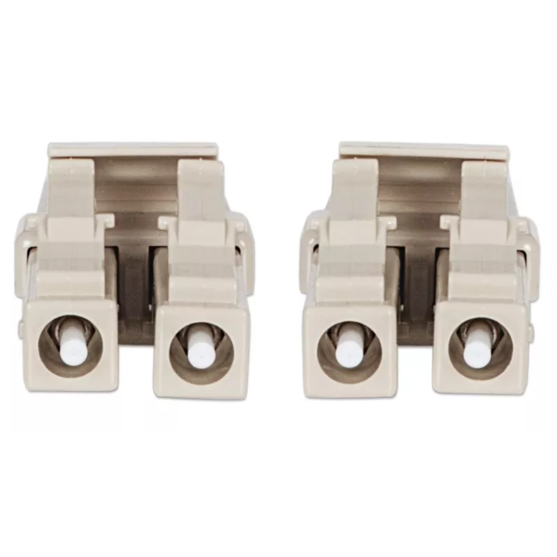 Intellinet 750899 cable de conexión de fibra óptica, LC/LC multimodo, 5 m, OM4, 50/125 µm, LSZH, violeta