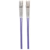 Intellinet 750899 cable de conexión de fibra óptica, LC/LC multimodo, 5 m, OM4, 50/125 µm, LSZH, violeta