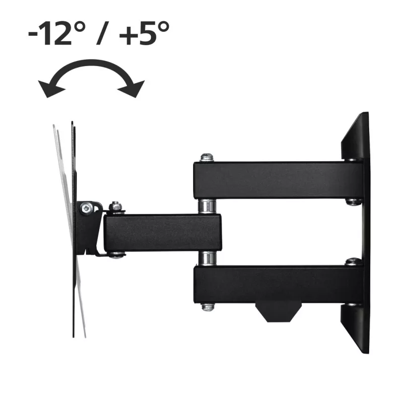 Hama 00118101 soporte de pared para TV 121,9 cm (48 pulgadas) negro