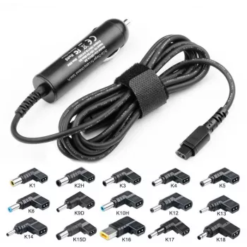 CoreParts MBXUN-90W-DC0001 fuente de alimentación/inversor para interior negro