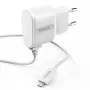 Cargador de dispositivo móvil Hama 00173861 Smartphone Blanco CA Interior