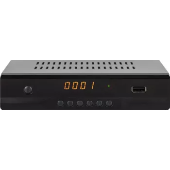 Receptor digital Megasat HD 6000 DS cable Full HD negro