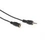 ACT cable de conexión de audio de 3 metros 1x conector jack 3,5 mm – 1x conector hembra jack estéreo 3,5 mm