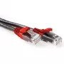 ACT Negro 5 metros cable de red U/UTP CAT6A cruzado con conectores RJ45