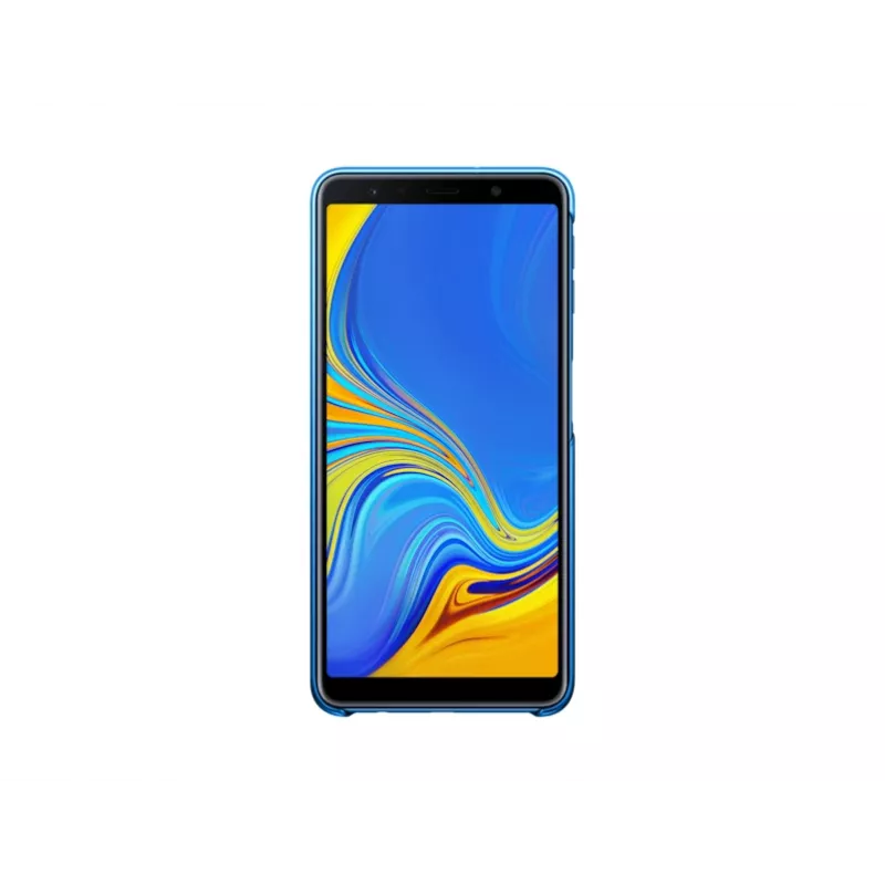 Samsung Gradation Cover EF-AA750 tapa trasera para Galaxy A7 (2018), azul