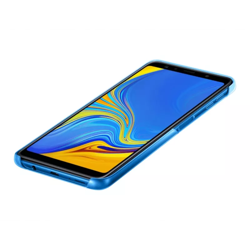 Samsung Gradation Cover EF-AA750 tapa trasera para Galaxy A7 (2018), azul
