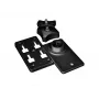 Soporte de pared para altavoz negro Omnitronic 11036990