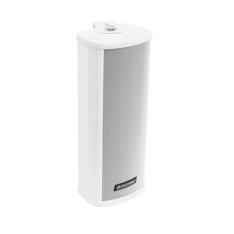 Altavoz de 2 vías Omnitronic PCW-10 blanco cableado 15 W