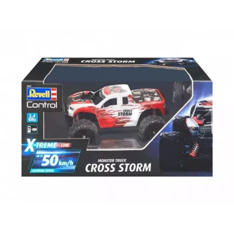 Crawler RC REVELL X-Treme CROSS STORM 1:18 modelo eléctrico