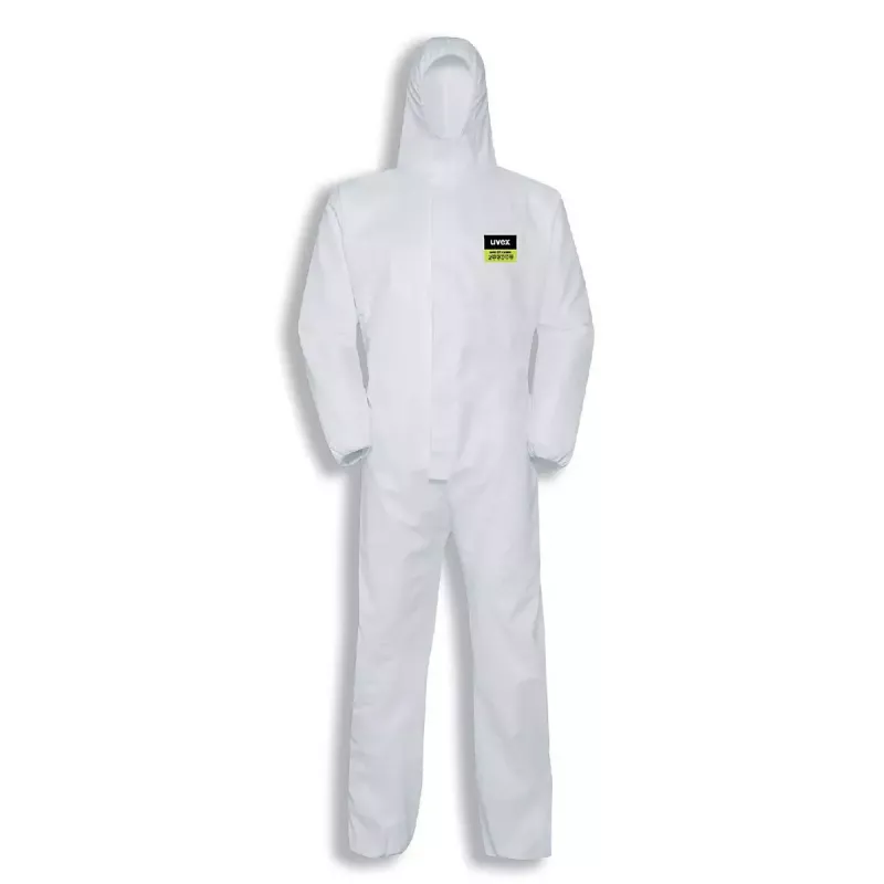 Uvex 5/6 classic mono de protección desechable, tipo 5/6, blanco, talla L