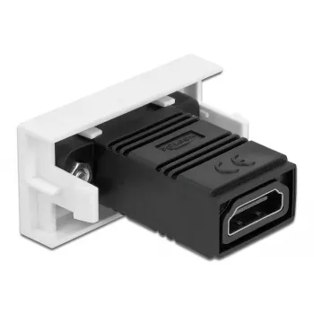 Módulo HDMI DeLOCK Easy 45 recto 22,5 x 45 mm