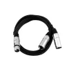 Cable de audio XLR (3 pines) 2 x XLR (3 pines) negro Omnitronic 30225204