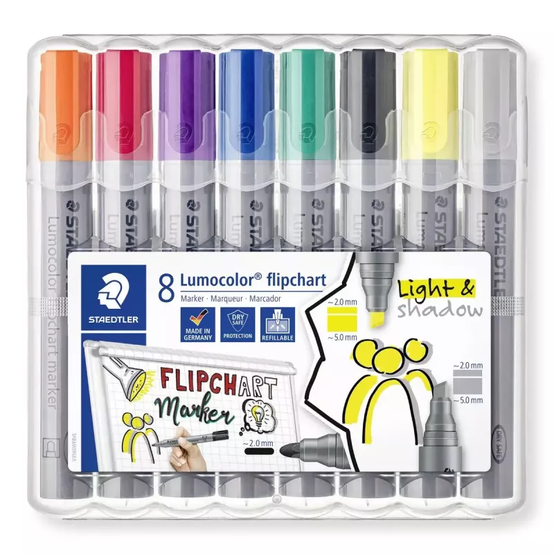 Rotulador Staedtler Lumocolor Flipchart 356