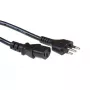 Cable de alimentación ACT Powercord conector italiano - C13 negro 1,8 m