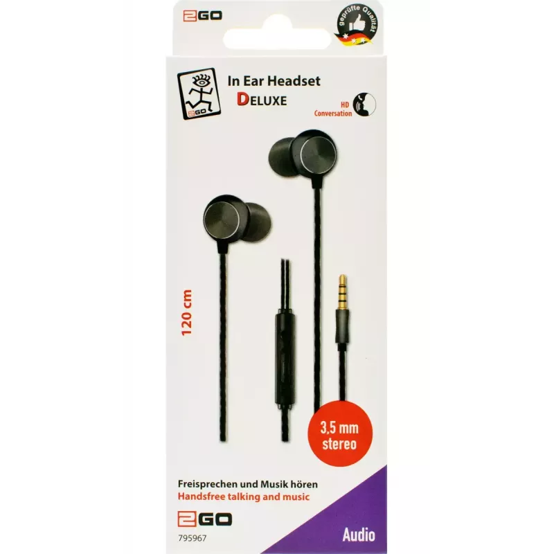 Auriculares con micrófono 2GO 795967
