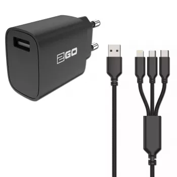 Cargador móvil 2GO 797257 universal negro AC interior 5V