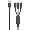 Cargador móvil 2GO 797258 universal negro mechero de coche 12/24V