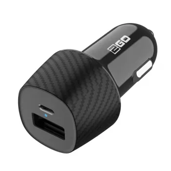 Cargador para dispositivos móviles 2GO 797272 universal negro carga rápida coche