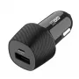 Cargador para dispositivos móviles 2GO 797272 universal negro carga rápida coche