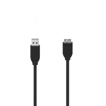 Hama 00300064 cable USB USB 3.2 Gen 1 (3.1 Gen 1) 0,75 m Micro-USB B USB A negro