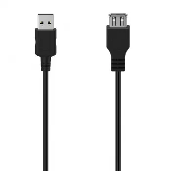Hama 00300073 cable USB USB 2.0 3 m USB A negro