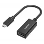 Adaptador de vídeo HAMA USB-C a HDMI Ultra-HD 4K (modelo 00300087) – conexión pasiva para vídeo/audio