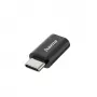 Hama 00300095 adaptador Micro-USB B USB Type-C conector macho negro