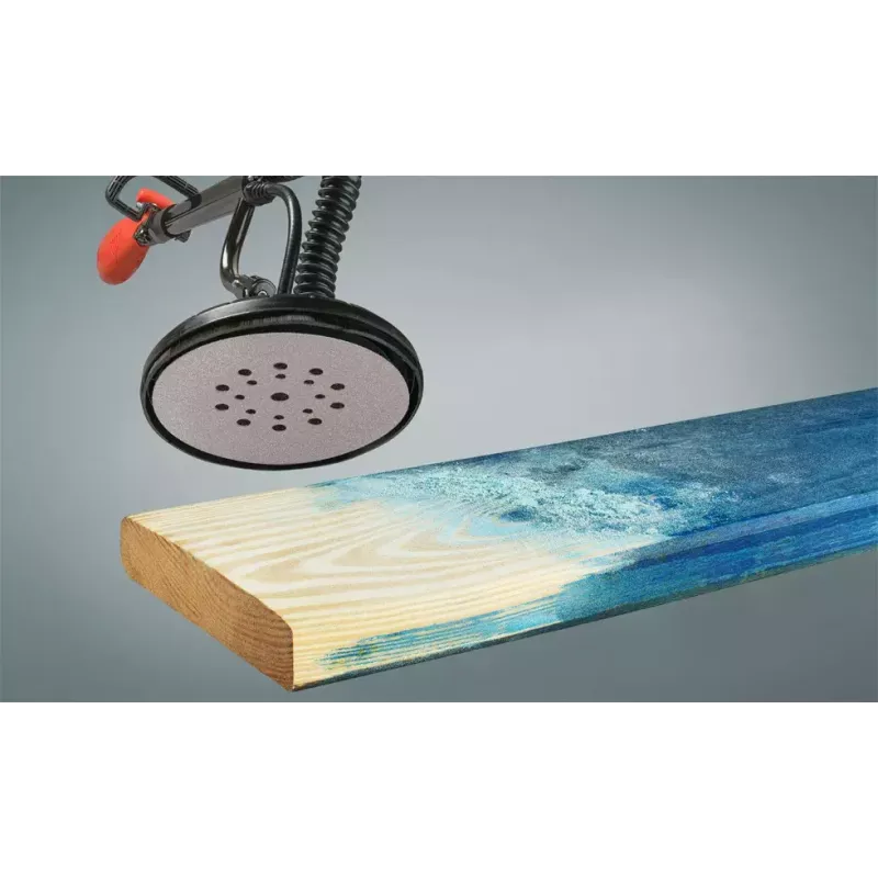 Disco de lijar kwb Quick-stick 22,5 cm óxido de aluminio para madera plástico