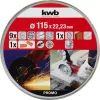 Disco de corte kwb Thin+Diamond discos de corte centro plano para ladrillo mármol acero piedra