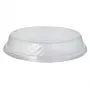 Tapa desechable Papstar 96559 polipropileno transparente 227x227x41mm